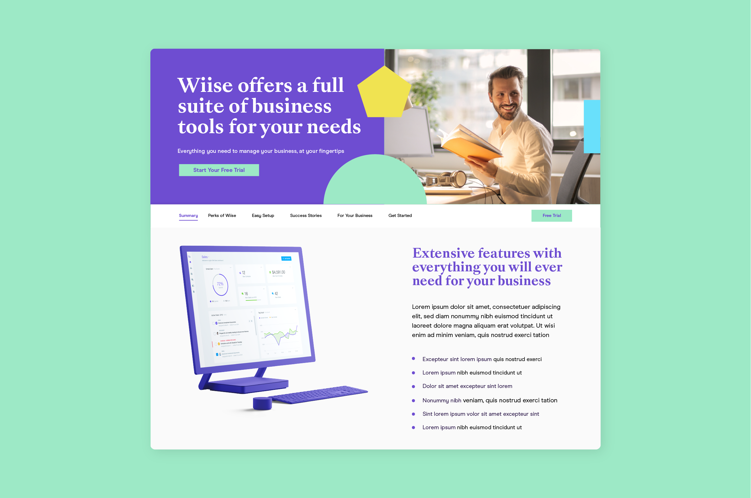 KPMG Wiise: Customer journey and conversion-focused marketing website