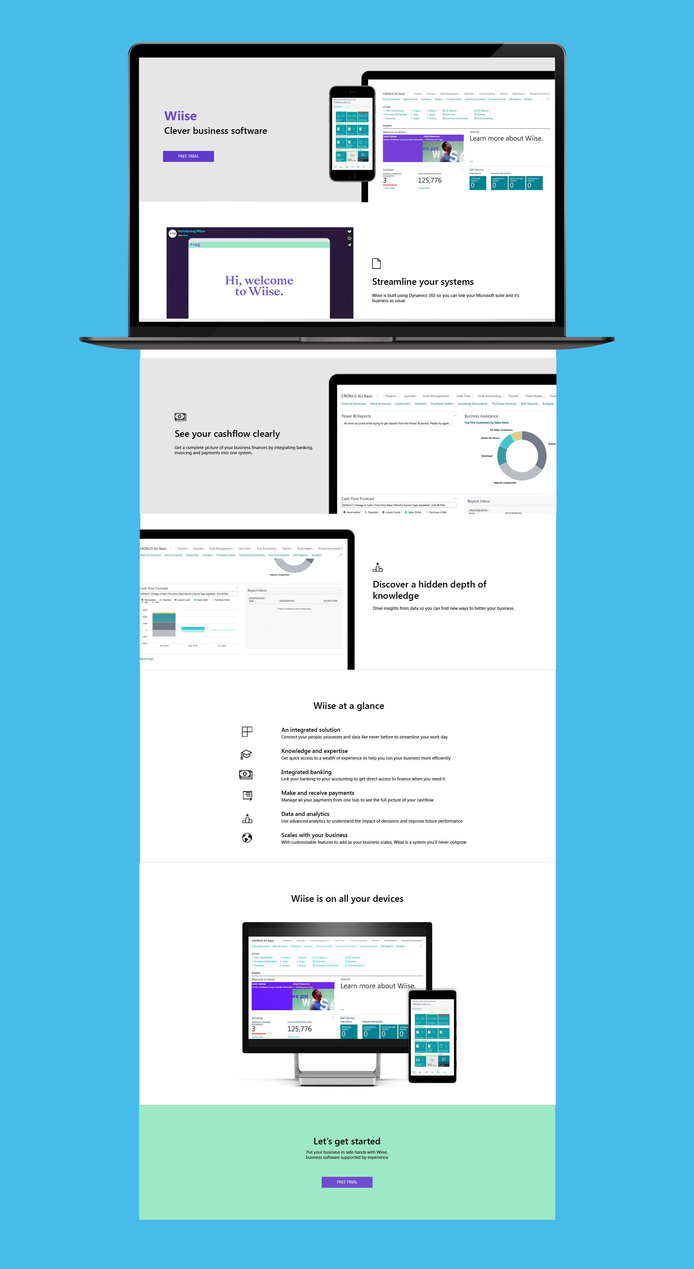 KPMG Wiise: Customer journey and conversion-focused marketing website