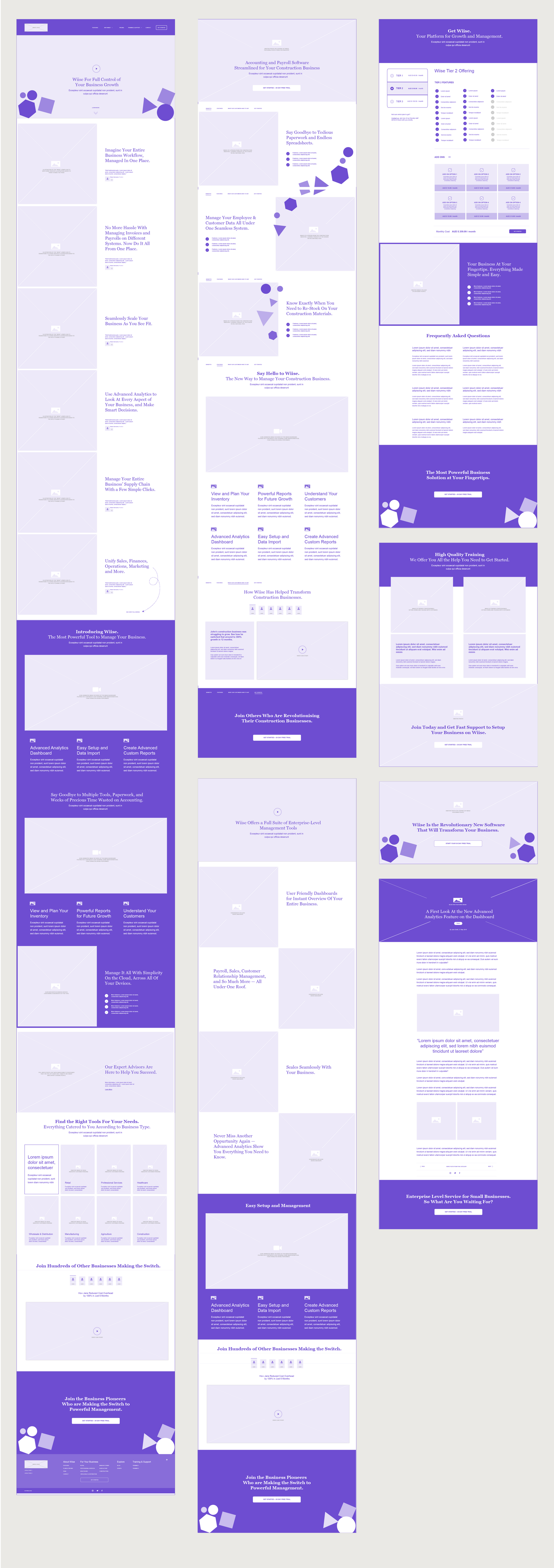 KPMG Wiise: Customer journey and conversion-focused marketing website