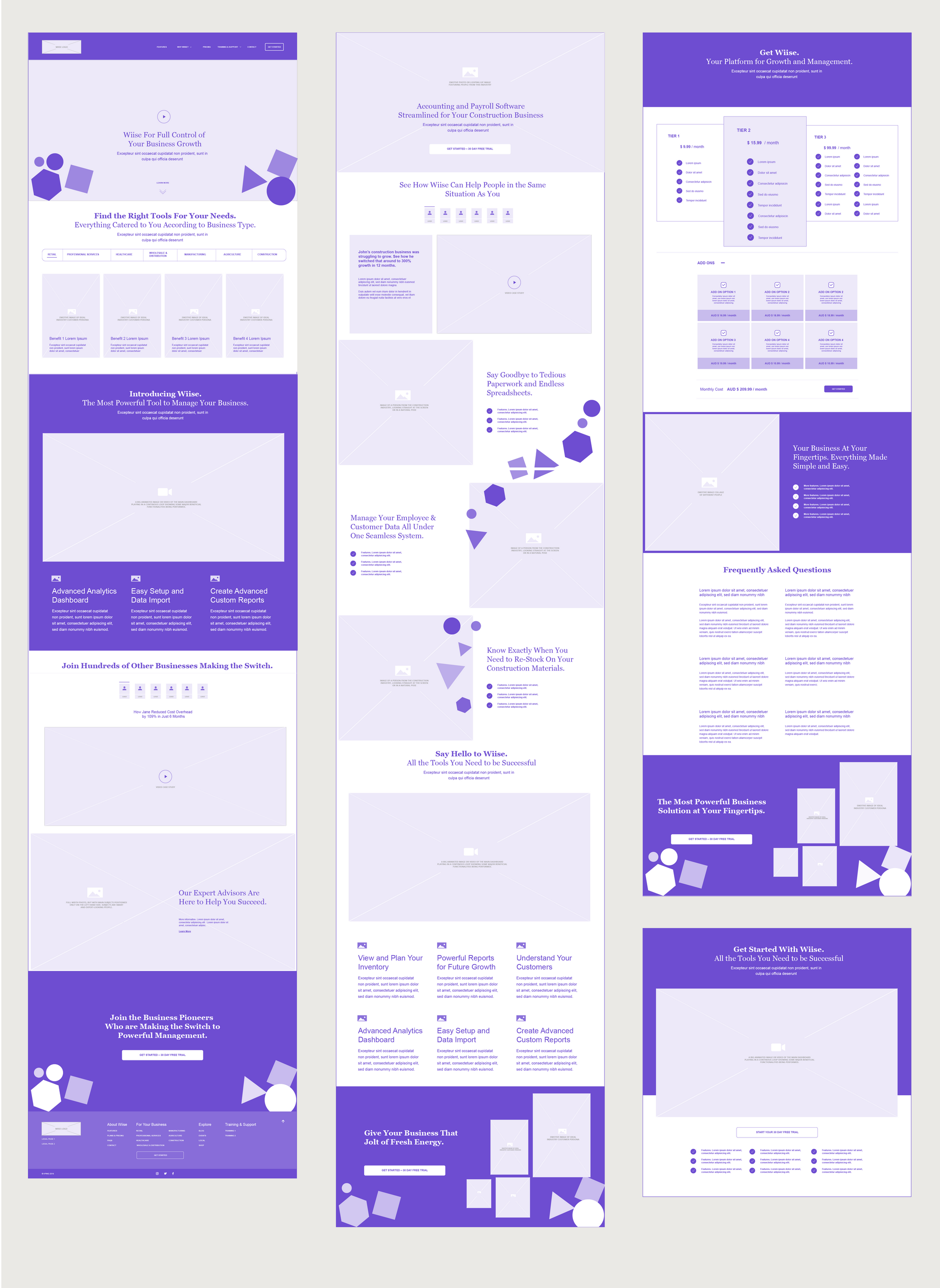 KPMG Wiise: Customer journey and conversion-focused marketing website